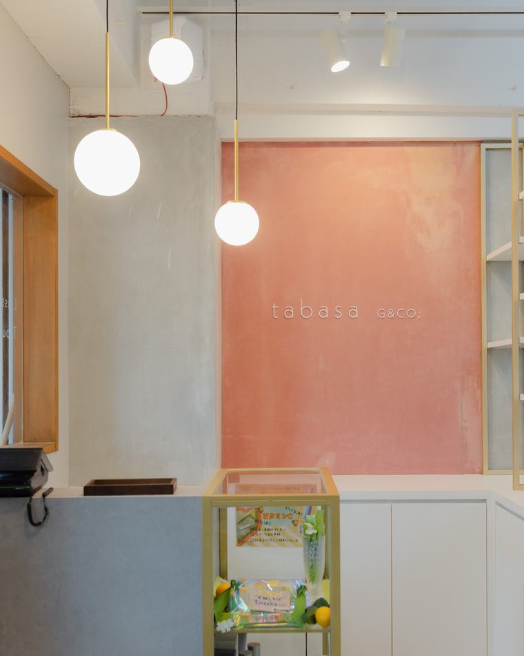 北習志野の美容室 tabasa G&Co のレセプション